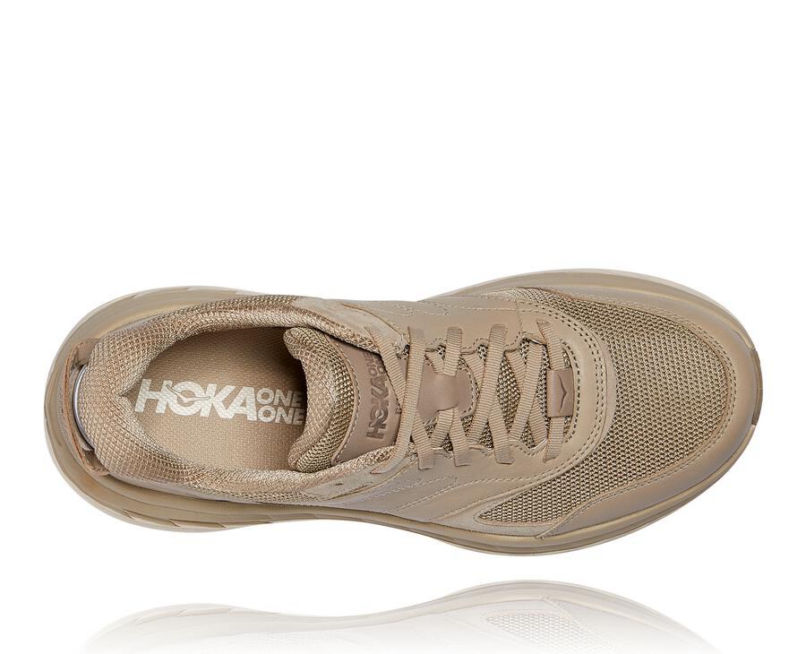 Hoka One One Koşu Ayakkabısı Erkek Kahverengi - Bondi L - XR2086359